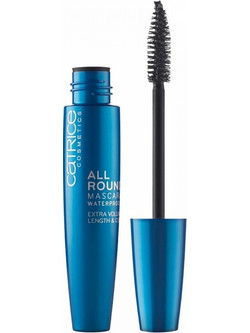 Catrice All Round Black Αδιάβροχη Mascara για Όγκο Μήκος & Καμπύλη 12ml