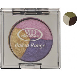 Md Professionnel Baked Range Wet & Dry Triple 451 Παλέτα Σκιών
