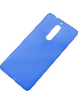 Θήκη Σιλικόνης TPU Ματ για Nokia 5 - Μπλε