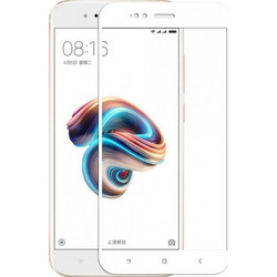 Full Face Tempered glass / Αντιχαρακτικό Γυαλί Πλήρους Οθόνης 3D Για Xiaomi Mi 5X/Mi A1 Άσπρο