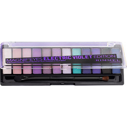 Rimmel London Magnif Eyes Smoke Edition 008 Electric Violet Παλέτα Σκιών 14.16gr