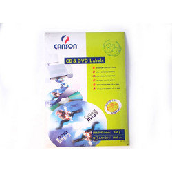 CANSON CD/DVD LABELS 20 ΤΕΜΑΧΙΩΝ 10 ΦΥΛΛΩΝ ΕΤΙΚΕΤΕΣ