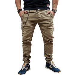Stefan Ανδρικό Παντελόνι Joggers Ελαστικό Loose Εφαρμογή Χακί 2002