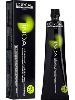 L'Oreal Professionnel Inoa 1 Μαύρο Μπλε Μόνιμη Βαφή Μαλλιών Χωρίς Αμμωνία 60ml