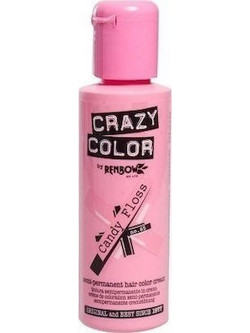Crazy Color 65 Candy Floss Ημιμόνιμη Βαφή Μαλλιών 100ml
