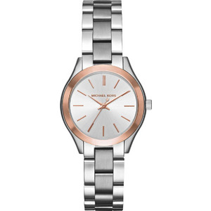 Michael Kors Mini Slim Runway Γυναικείο Ρολόι με Ασημί Μεταλλικό Μπρασελέ MK3514 Michael Kors Mini Slim Runway Γυναικείο Ρολόι με Ασημί Μεταλλικό Μπρασελέ MK3514