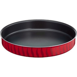 Tefal Coral Flame Στρογγυλό Ταψί Φούρνου Αλουμινίου Αντικολλητική Επίστρωση 34cm
