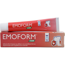 Omega Pharma Emoform Fluor Οδοντόκρεμα για Ευαίσθητα Δόντια κατά της Ουλίτιδας 70gr