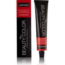 Lorvenn Beauty Color 5.22 Καστανό Ανοιχτό Κόκκινο Βατόμουρο Μόνιμη Βαφή Μαλλιών 70ml