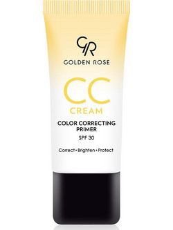 Golden Rose CC Cream Color Correcting Yellow SPF30 Primer Προσώπου Cream 30ml