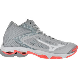 Mizuno Wave Lightning Z5 Mid Γυναικεία Αθλητικά Παπούτσια για Τρέξιμο Γκρι V1GC1905-60
