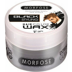 Morfose Hair Color Black Κερί Μαλλιών 100ml
