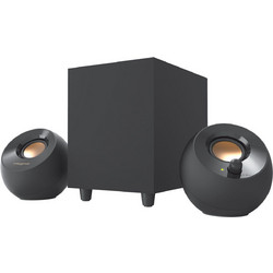 Creative Pebble Plus Ηχεία Υπολογιστή 2.1 8W Black