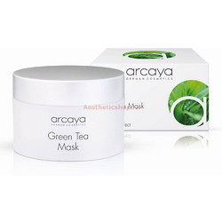 Arcaya Green Tea Κρεμώδης Μάσκα Προσώπου για Ενυδάτωση με Πράσινο Τσάι 100ml