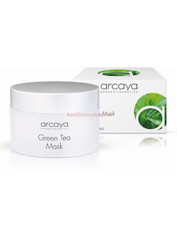 Arcaya Green Tea Κρεμώδης Μάσκα Προσώπου για Ενυδάτωση με Πράσινο Τσάι 100ml