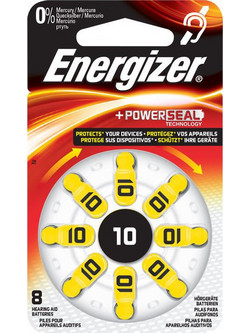 Energizer Power Seal Zinc Air 10 8τμχ