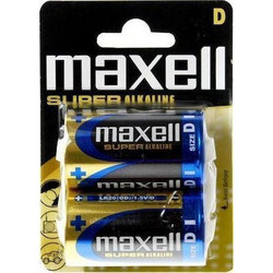 Maxell Super Alkaline D 2τμχ