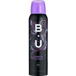 B.U. Fairy Secret Γυναικείο Αποσμητικό Spray 48h Χωρίς Αλουμίνιο 150ml
