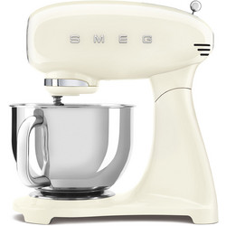 Smeg SMF03 Creme Κουζινομηχανή 800W με Ανοξείδωτο Κάδο 4.8lt