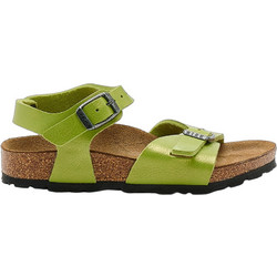 Birkenstock Rio Παιδικά Πέδιλα για Αγόρι Ανατομικά Lime 431763