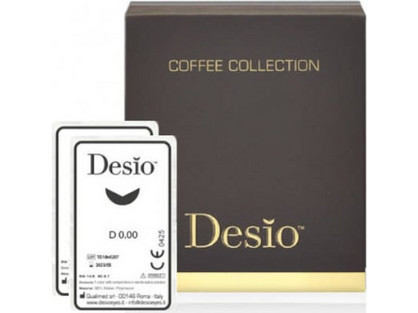 Desio Coffee Collection Cappuccino Τριμηνιαίοι Φακοί Επαφής Έγχρωμοι Υδρογέλης 2τμχ