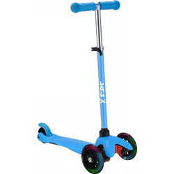 Bebe Stars X-Ride Παιδικό Πατίνι Τρίτροχο με Φωτάκια Μπλε
