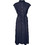 Vero Moda Midi Καλοκαιρινό Καθημερινό Φόρεμα Navy Μπλε 10282532