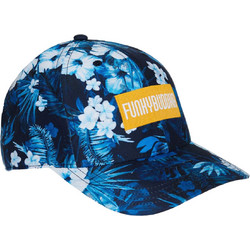 Funky Buddha Ανδρικό Καπέλο Jockey Υφασμάτινο Navy Μπλε FBM007-071-10