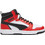 Puma Rebound V6 Ανδρικά Sneakers Μποτάκια Λευκά Κόκκινα 392326-04