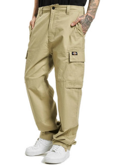 Dickies Ανδρικό Παντελόνι Cargo Relaxed Εφαρμογή Μπεζ DK0A4X9XKHK1