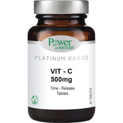 Power Health Platinum Range Vit-C 500mg 60 Ταμπλέτες