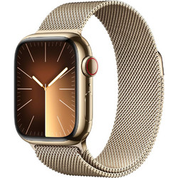 Apple Watch Series 9 Cellular 41mm Stainless Steel Milanese Gold