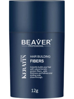 Beaver Keratin Hair Building Dark Brown Νανοΐνες κατά της Τριχόπτωσης 12gr