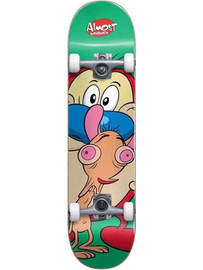 Almost Skateboards Ren +amp Stimpy On My Back Resin S/W 7.0