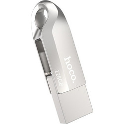 Hoco UD8 128GB USB Stick 3.2 Gen 1 με USB-A & USB-C