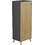 HomeMarkt Alvaro Παπουτσοθήκη Ξύλινη Γκρι 50x38x135cm HM8954.15