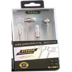 Gjby GJ-387 Handsfree In-Ear 3.5mm Silver