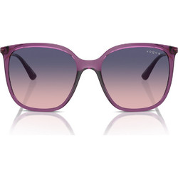 Vogue VO5564S 3119I6 Γυναικεία Γυαλιά Ηλίου Τετράγωνα Κοκάλινα Μωβ με Ροζ Degradee Φακό