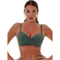 Bluepoint Bikini Top με Ενίσχυση Χακί 24066098D-15