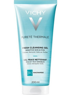 Vichy Purete Thermale Fresh B3 Gel Ντεμακιγιάζ 200ml