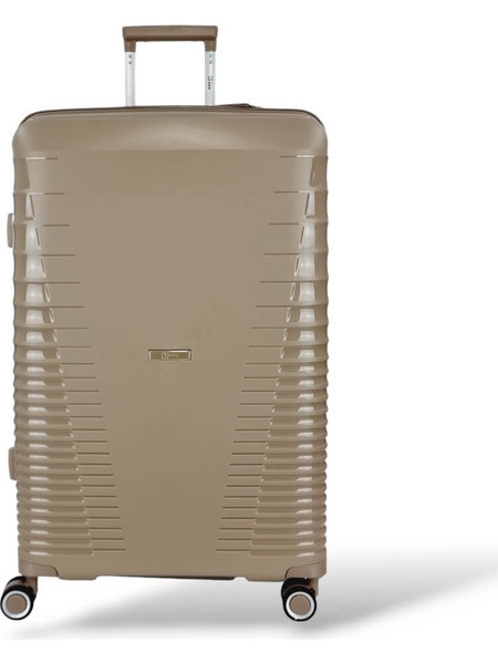 Rain RB8018-28 Βαλίτσα Μεγάλη 75x48x29cm με 4 Ρόδες Χρυσή