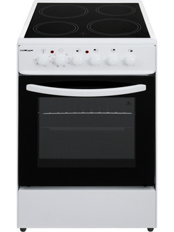 SILIFO SF6120CFVW Κουζίνα Ηλεκτρική 53lt με Κεραμικές Εστίες 50cm