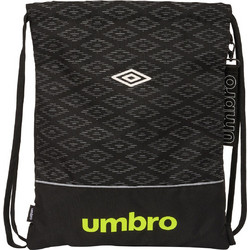 Safta Umbro Lima Τσάντα Πλάτης Γυμναστηρίου Μαύρη 612437196