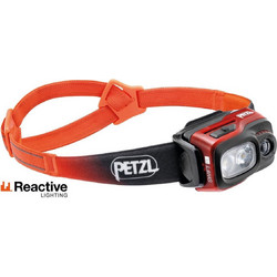 Petzl Swift RL E095BB01 Orange Επαναφορτιζόμενος Φακός Κεφαλής Εργασίας Αδιάβροχος IPX4 1100lm