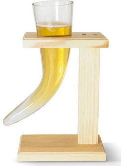 The Source Viking Horn Glass Ποτήρι Μπύρας Γυάλινο