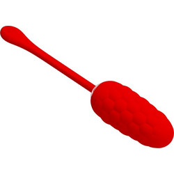Pretty Love Marine Texture Vibrating Egg Δονητής Egg Κόκκινος