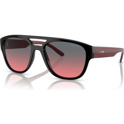 Arnette AN4327 275377 Γυαλιά Ηλίου Aviator Κοκάλινα Μαύρο Ροζ με Ροζ Degradee Φακό