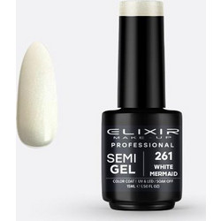 Elixir Semi Gel 261 White Mermaid Ημιμόνιμο Βερνίκι Νυχιών 15ml