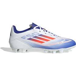 Adidas F50 Club FG IE0611 Ποδοσφαιρικά Παπούτσια με Τάπες Λευκά Μπλε