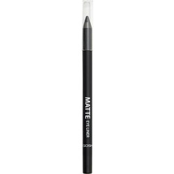 Gosh Matte 002 Matt Black Μολύβι Ματιών Αδιάβροχο Υποαλλεργικό 1.2gr